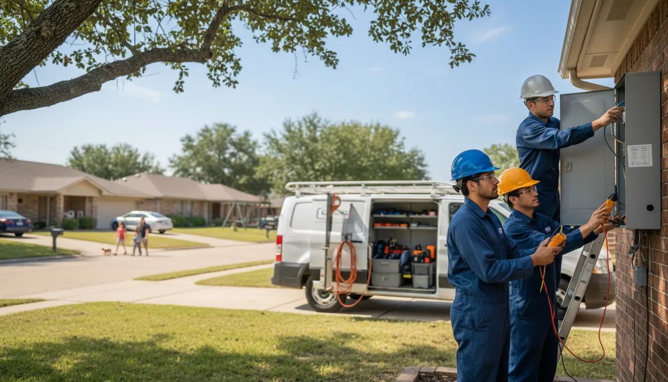Certified electrician providing emergency electrical services in Monroe Center, IL